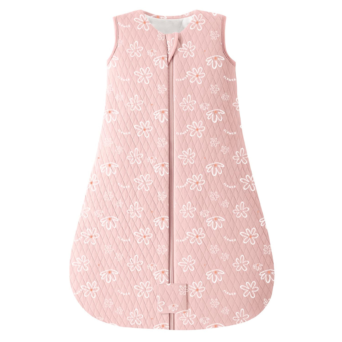 Yoofoss Babyschlafsack Winter 2.5 Tog 67cm 0-6 Monate Baumwolle rosa Blumenmuster